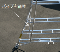 強度を高めるための補強 強度を高めるための補強